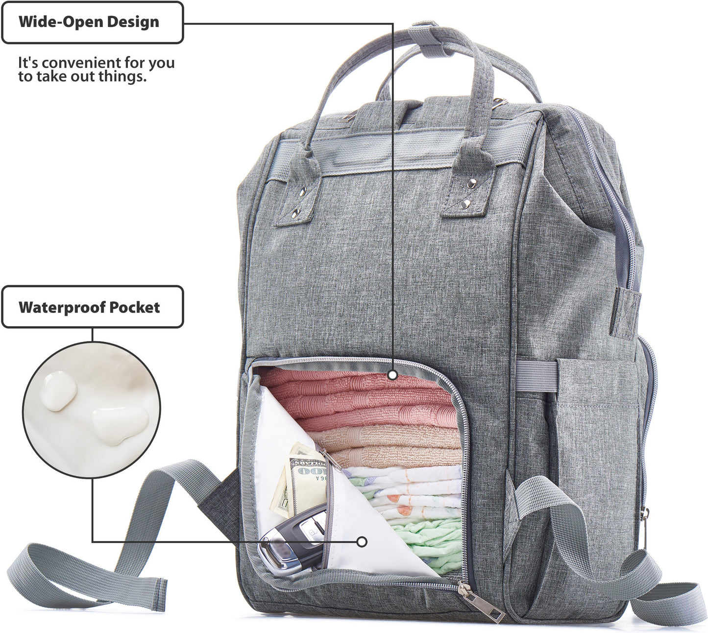 Diaper Bag Backpack